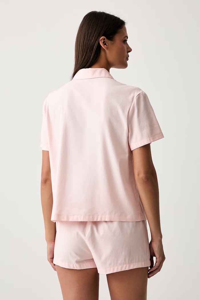 Одяг HUGO роздільна піжама жіноча з бавовною DREEM SHORT-SET 50566652 рожевий