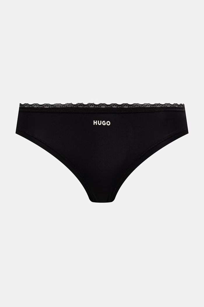HUGO бикини дамски TRIPLET MICRO BRIEF 3 броя 50566738 черен AW26