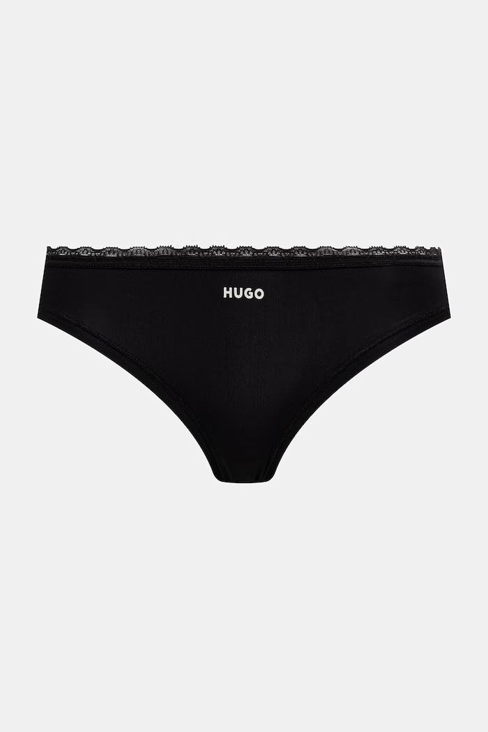 HUGO бикини дамски TRIPLET MICRO BRIEF 3 броя 50566738 черен AW26