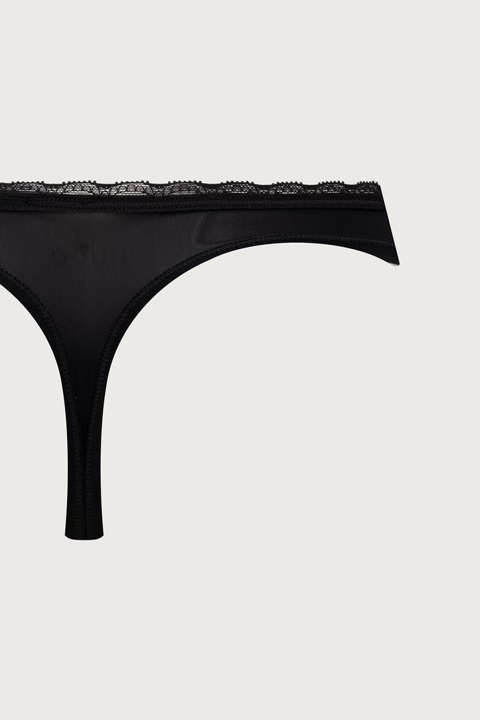 HUGO Stringi damskie TRIPLET MICRO THONG 3-pack 50566737