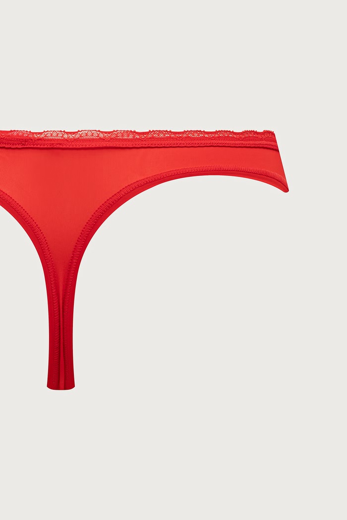 Stringi damskie TRIPLET MICRO THONG 3-pack HUGO 50566737 multicolor