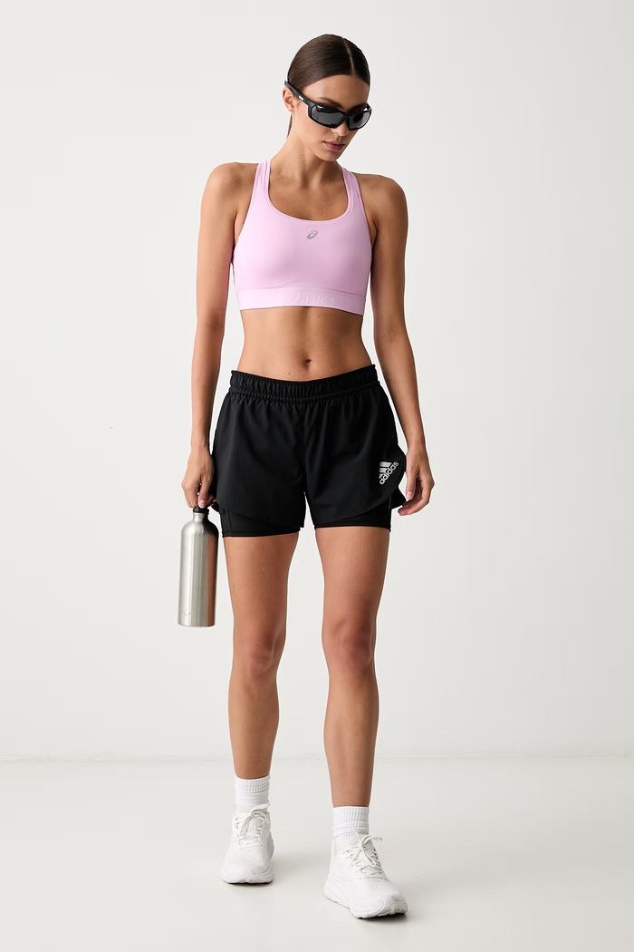 Asics biustonosz sportowy ROAD COMPRESSION BRA 2012C995.704 różowy AW26