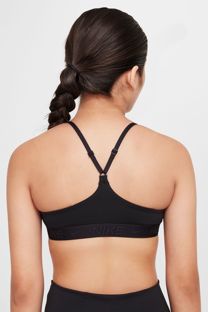 Nike Biustonosz sportowy dziecięcy Nike Indy FZ5860 czarny AW26