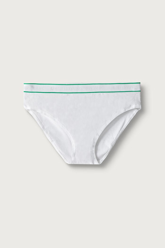 United Colors of Benetton Κιλότα παιδικά βαμβακερά με ελαστάν 2-pack 3G680S03F.G.Seasonal γκρί AW26