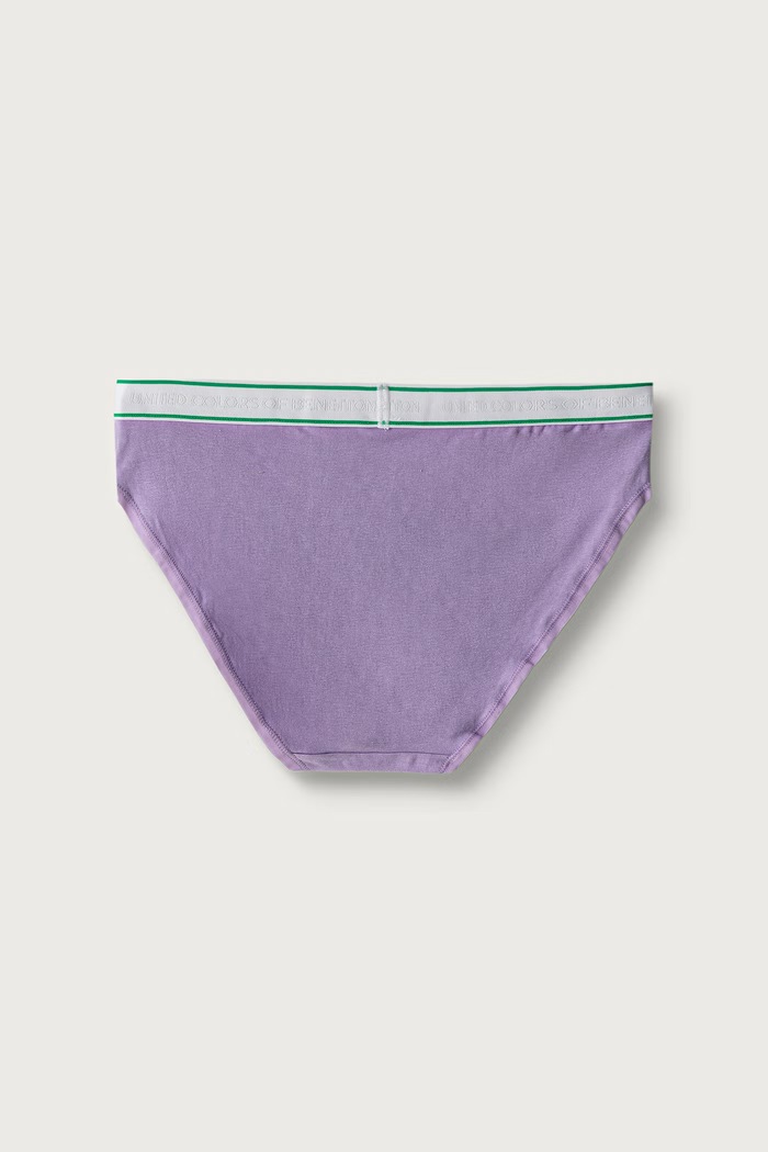 Κιλότα παιδικά βαμβακερά με ελαστάν 2-pack United Colors of Benetton ροζ 3G680S03F.G.Seasonal