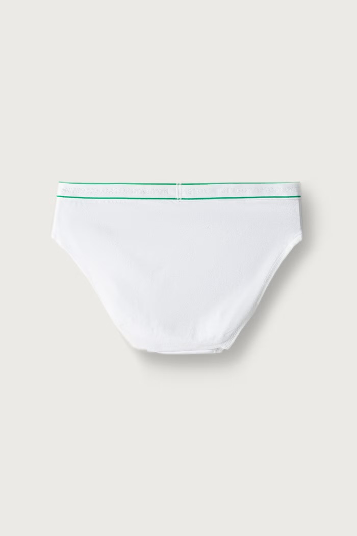 Κιλότα παιδικά βαμβακερά με ελαστάν 2-pack United Colors of Benetton μπλε 3G680S03F.G.Seasonal