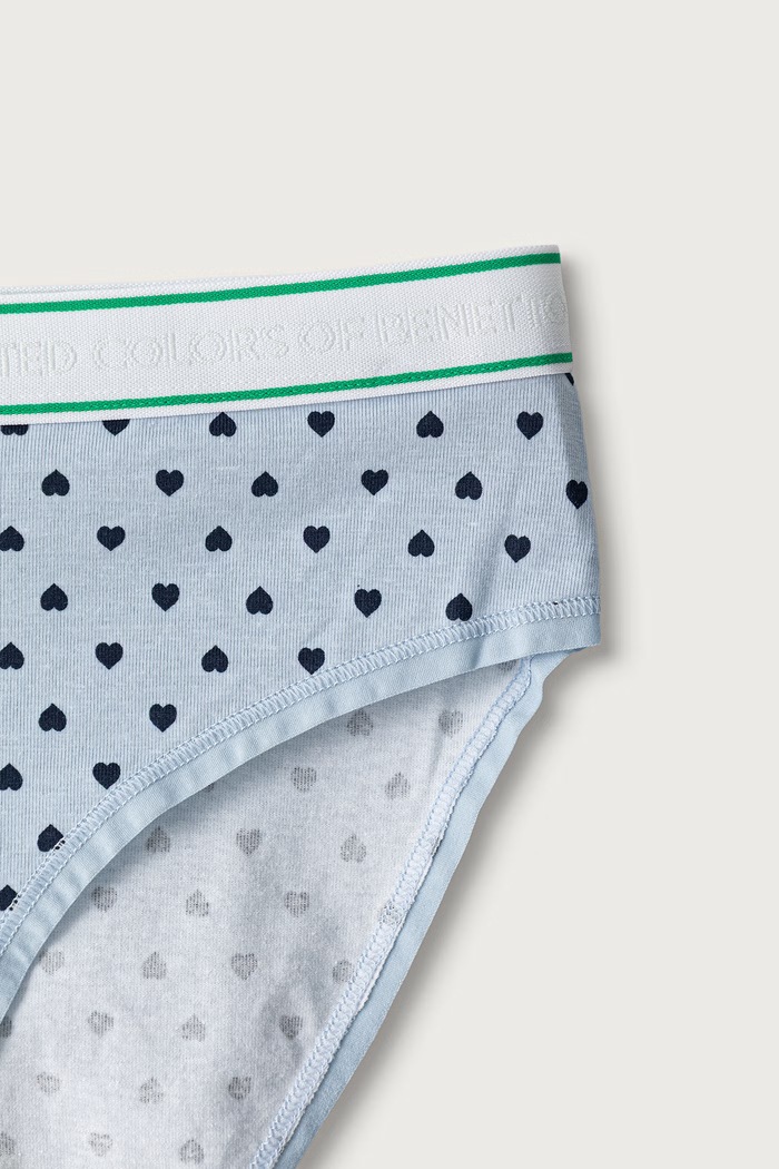 United Colors of Benetton Κιλότα παιδικά βαμβακερά με ελαστάν 2-pack 3G680S03F.G.Seasonal