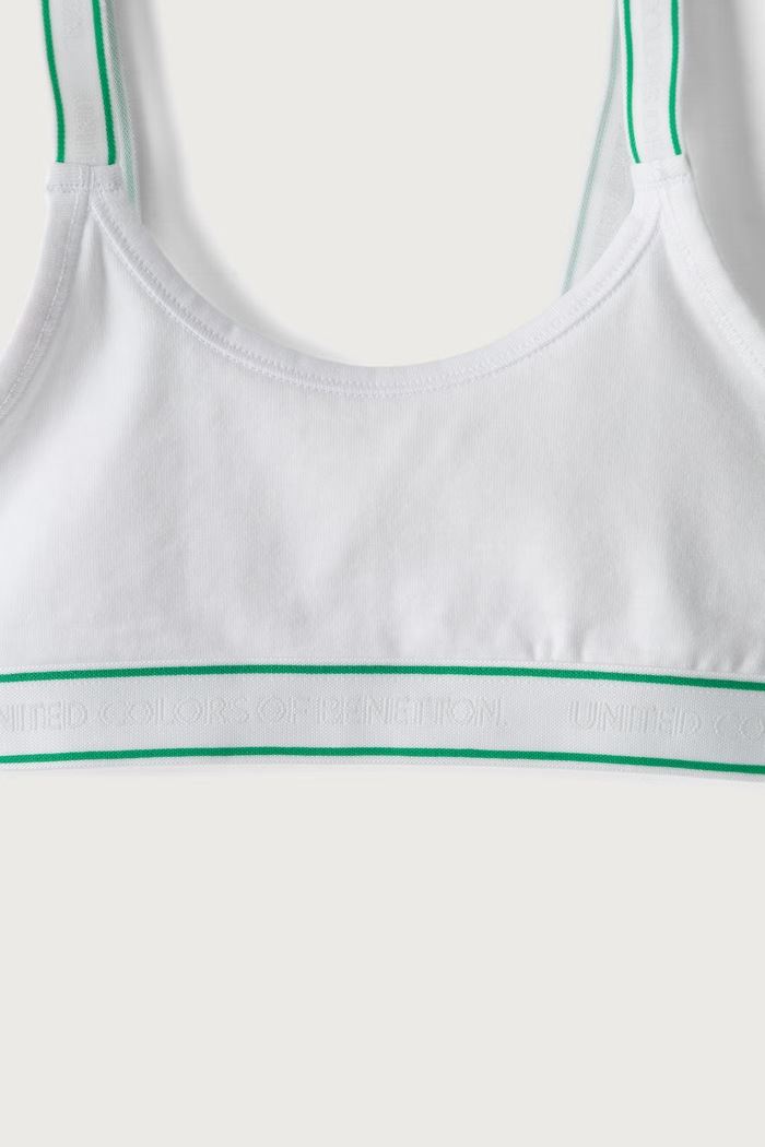 United Colors of Benetton Sutien pentru copii din bumbac cu elastan pachet de 2 3G680R00B.G.Seasonal