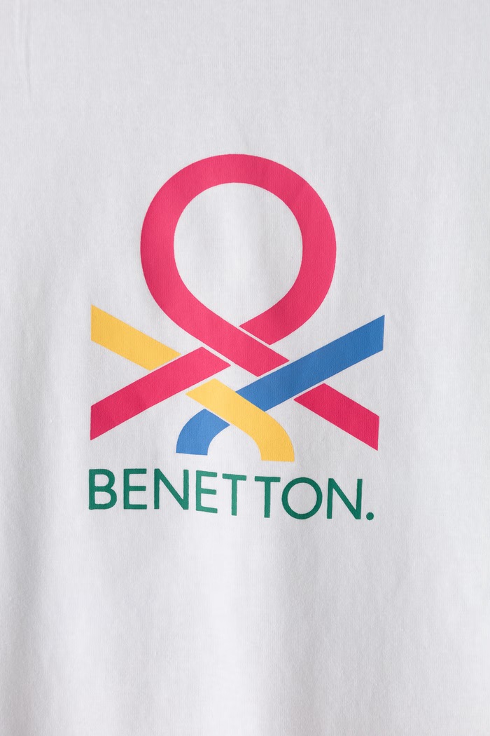 Fete United Colors of Benetton Pijama din două piese pentru copii din bumbac cu elastan 3G680P0A9.G.Seasonal roz
