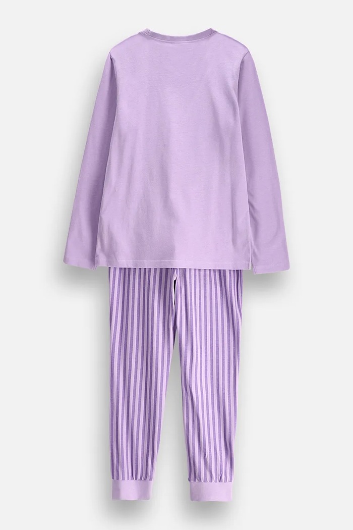 Coccodrillo dvoudílné pyžamo dětské bavlněné ZC6448102LGD fialová AW26