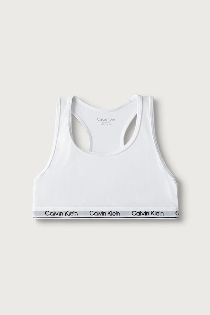 Dziewczynka Calvin Klein Underwear Biustonosz dziecięcy 3-pack G80G800743.9BY2 biały