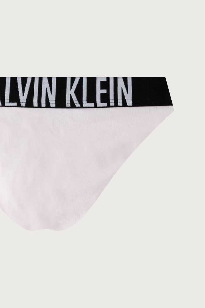 Figi dziecięce bawełniane z elastanem 3-pack Calvin Klein Underwear różowy G80G800730.9BY2