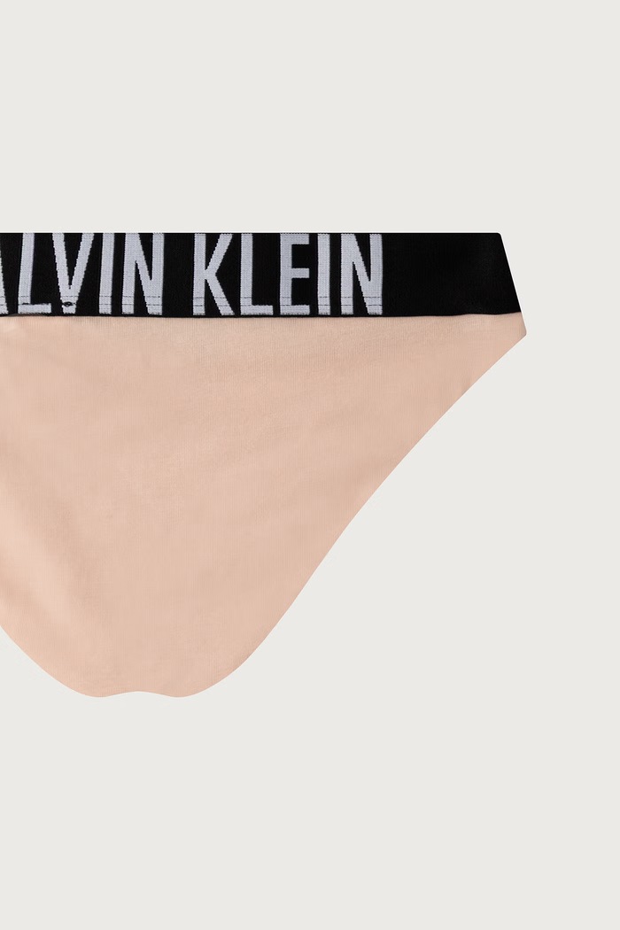 Figi dziecięce bawełniane z elastanem 3-pack Calvin Klein Underwear pomarańczowy G80G800730.9BY2