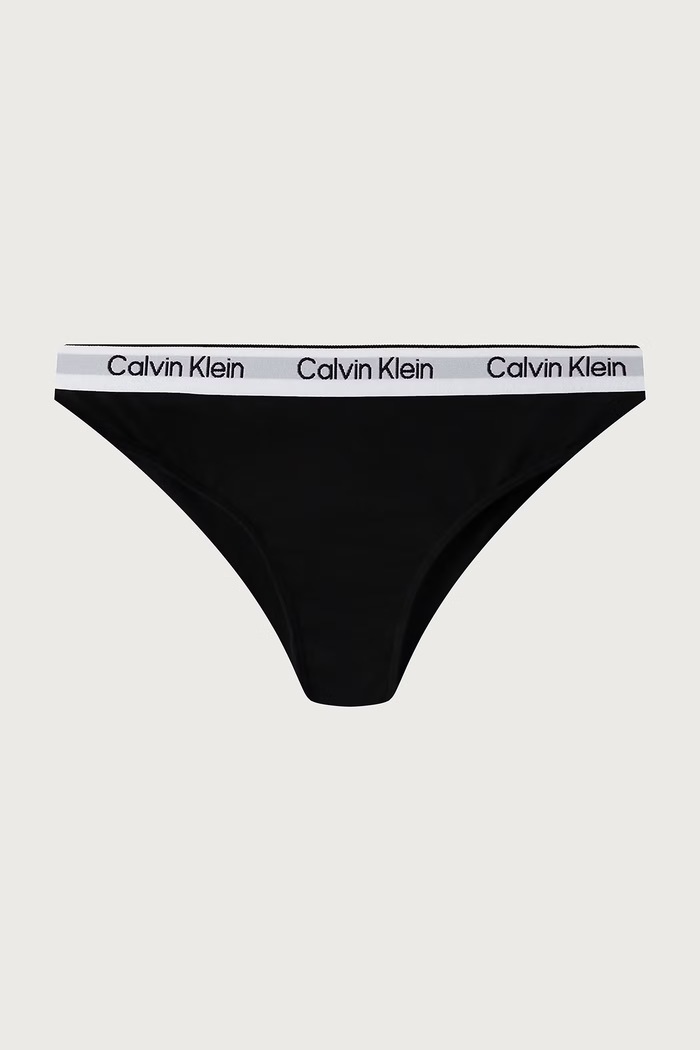 Figi dziecięce bawełniane z elastanem 3-pack Calvin Klein Underwear G80G800728.9BY2 biały