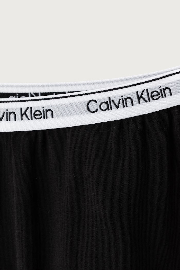 Piżama dwuczęściowa dziecięca bawełniana z elastanem Calvin Klein Underwear G80G800717.9BY2 pomarańczowy