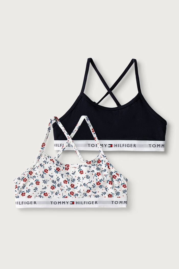 Tommy Hilfiger Biustonosz dziecięcy z bawełną multicolor UG0UG00855.9BY2