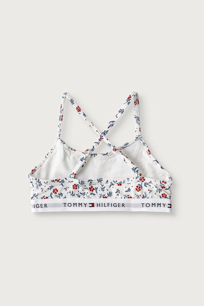 Biustonosz dziecięcy z bawełną Tommy Hilfiger UG0UG00855.9BY2 multicolor