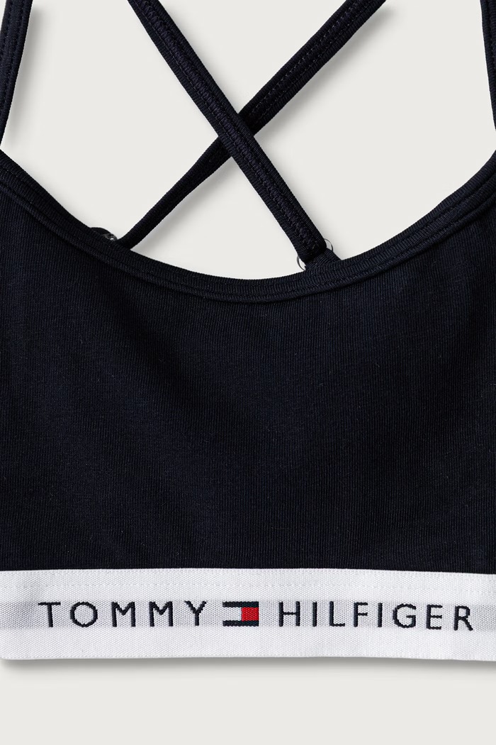 Tommy Hilfiger Biustonosz dziecięcy z bawełną UG0UG00855.9BY2
