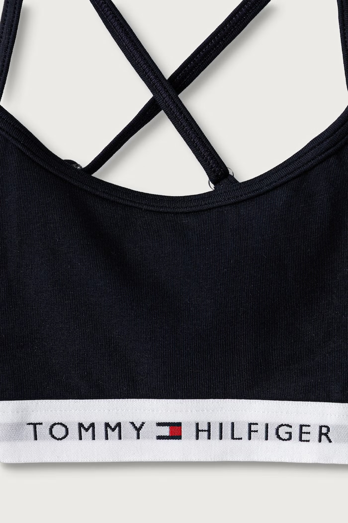 Tommy Hilfiger Biustonosz dziecięcy z bawełną UG0UG00855.9BY2