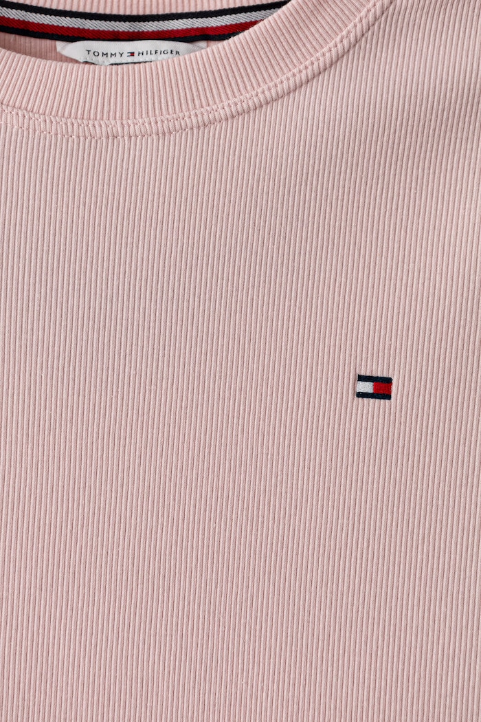 Dziewczynka Tommy Hilfiger Piżama dwuczęściowa dziecięca z bawełną UG0UG00862.9BY2 pomarańczowy