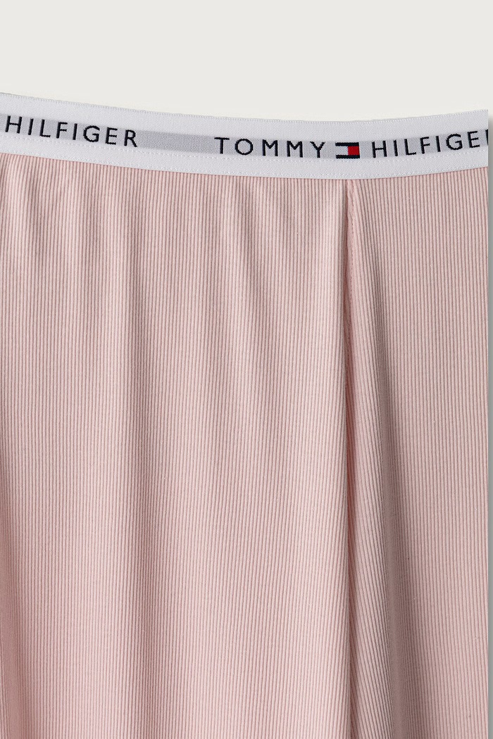Piżama dwuczęściowa dziecięca z bawełną Tommy Hilfiger UG0UG00862.9BY2 pomarańczowy