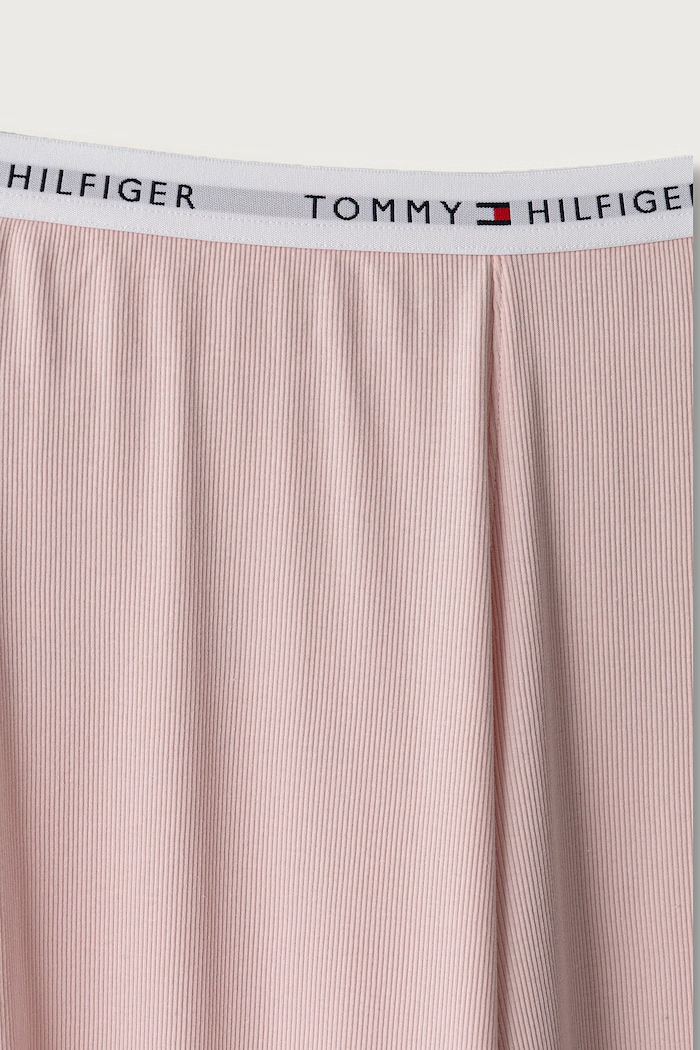 Piżama dwuczęściowa dziecięca z bawełną Tommy Hilfiger UG0UG00862.9BY2 pomarańczowy