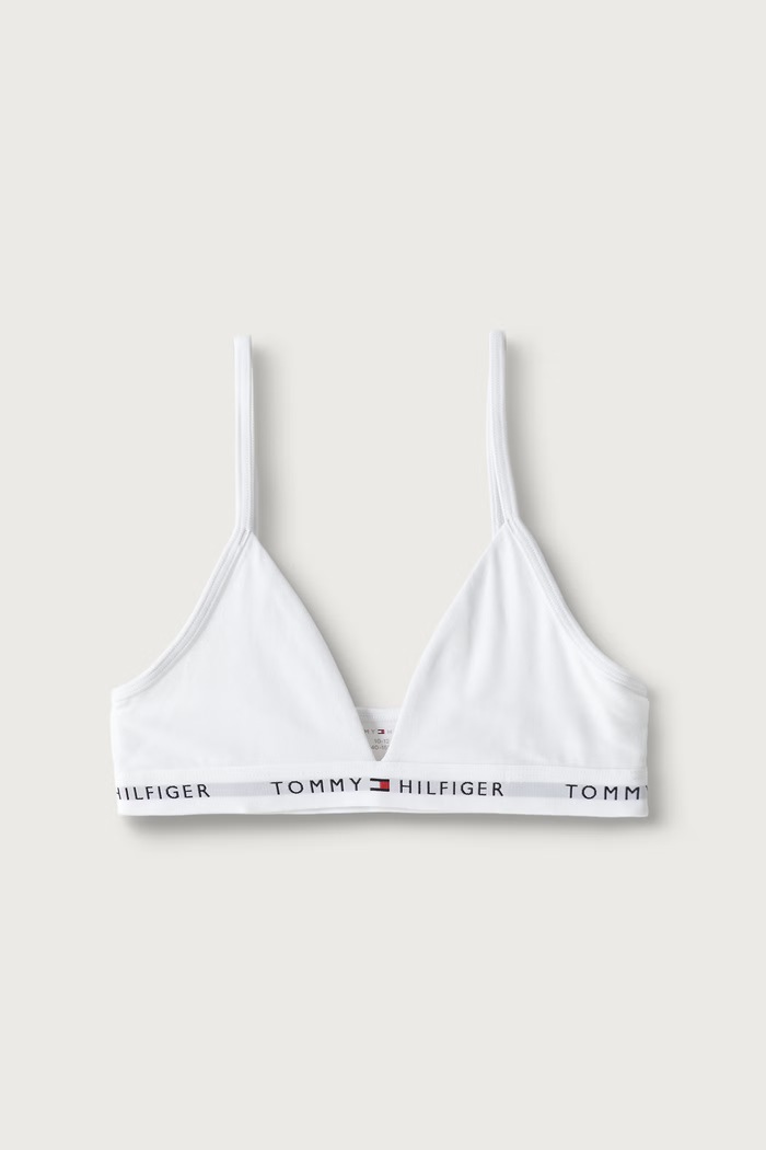 Tommy Hilfiger Biustonosz trójkątny dziecięcy z bawełną 2-pack UG0UG00851.9BY2 multicolor AW26