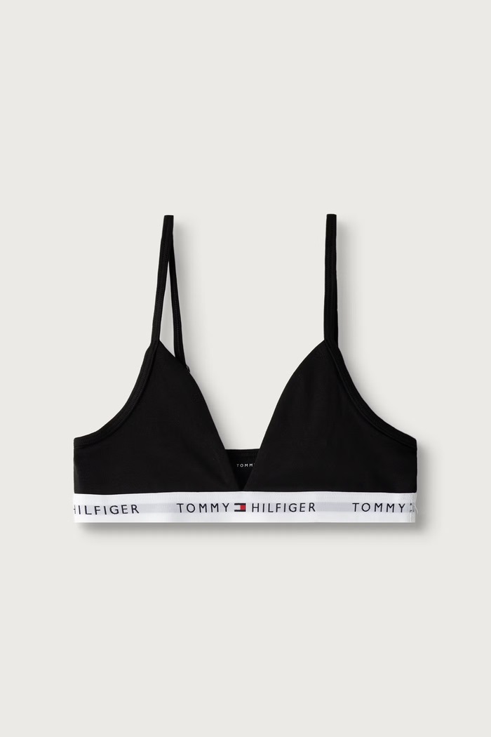 Dziewczynka Tommy Hilfiger Biustonosz trójkątny dziecięcy z bawełną 2-pack UG0UG00851.9BY2 multicolor