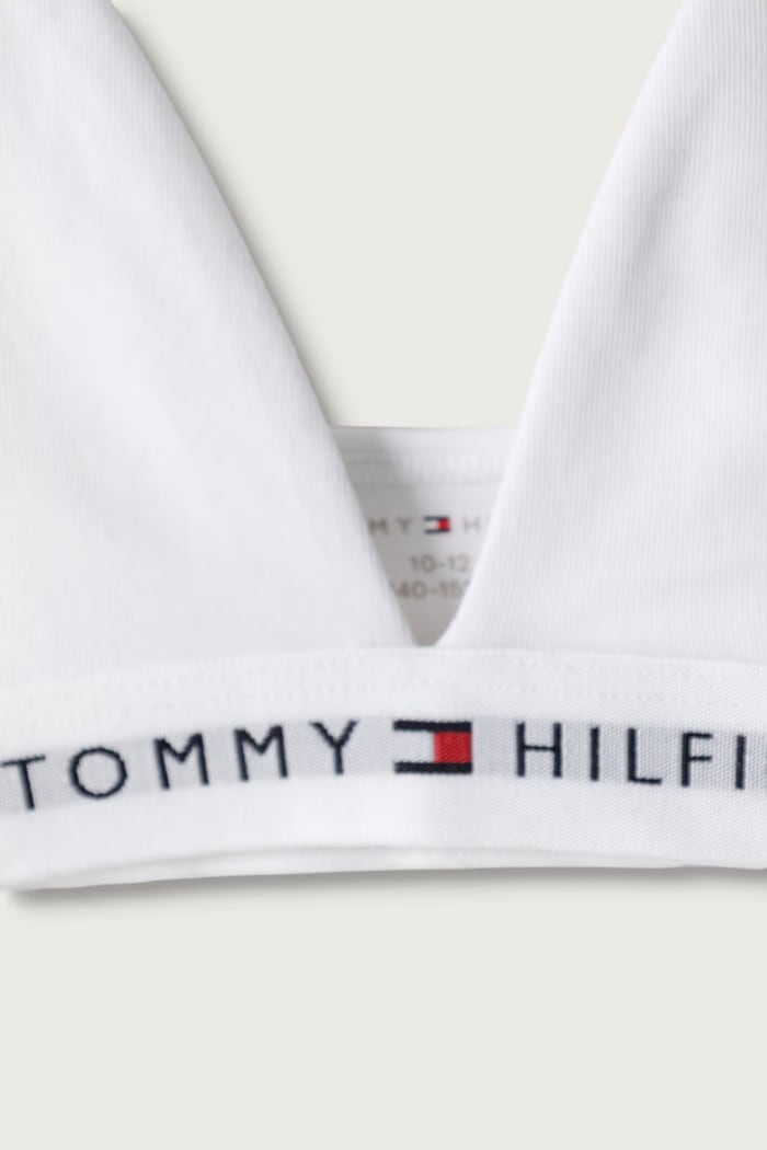 Tommy Hilfiger Biustonosz trójkątny dziecięcy z bawełną 2-pack UG0UG00851.9BY2