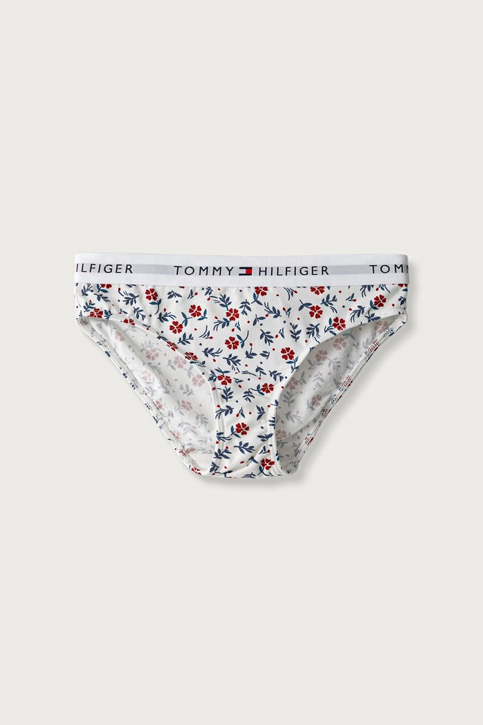 Tommy Hilfiger Figi dziecięce z bawełną 2-pack UG0UG00865.9BY2 multicolor AW26