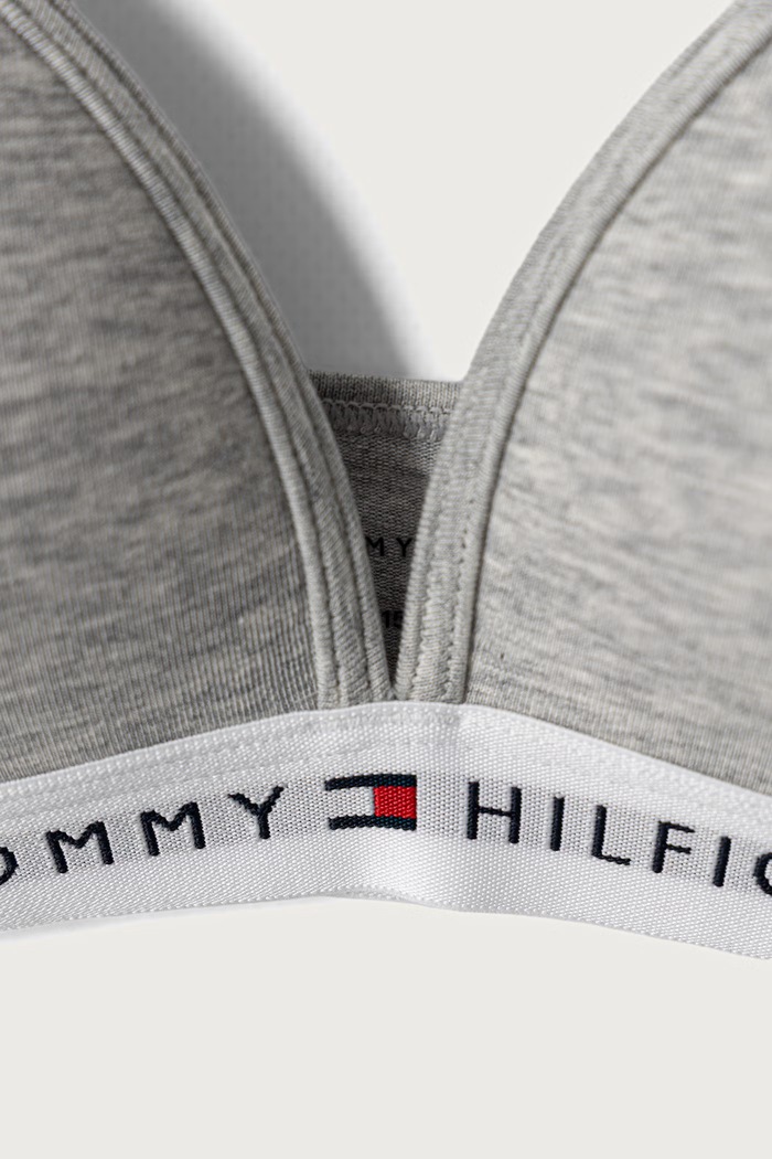 Dziewczynka Tommy Hilfiger Biustonosz trójkątny dziecięcy UG0UG00850.9BY2 szary
