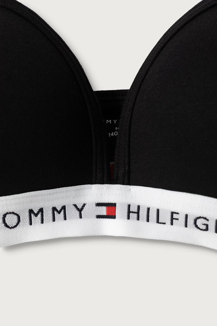 Dziewczynka Tommy Hilfiger Biustonosz trójkątny dziecięcy UG0UG00850.9BY2 czarny