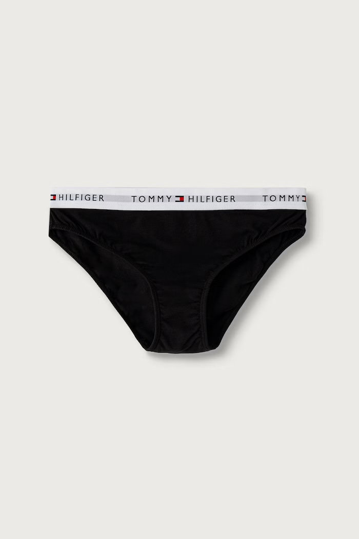 Tommy Hilfiger gyerek bugyi pamuttal 2-es csomag UG0UG00866.9BY2 fekete AW26