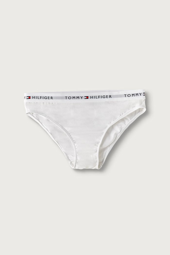 Dziewczynka Tommy Hilfiger figi dziecięce z bawełną 3-pack UG0UG00866.9BY2 czarny