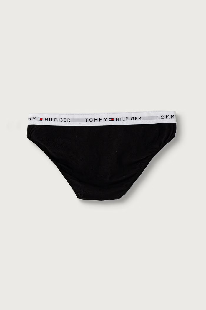 Tommy Hilfiger figi dziecięce z bawełną 3-pack czarny UG0UG00866.9BY2