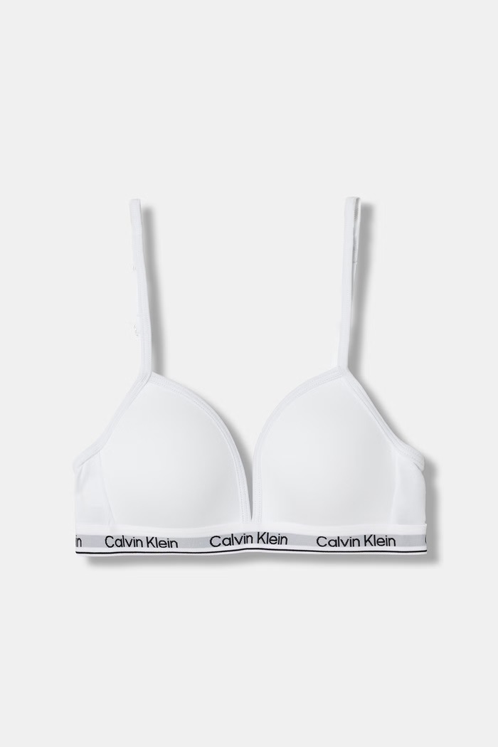 Calvin Klein Underwear braletka dziecięca bawełniana z elastanem biały G80G800746.9BY2