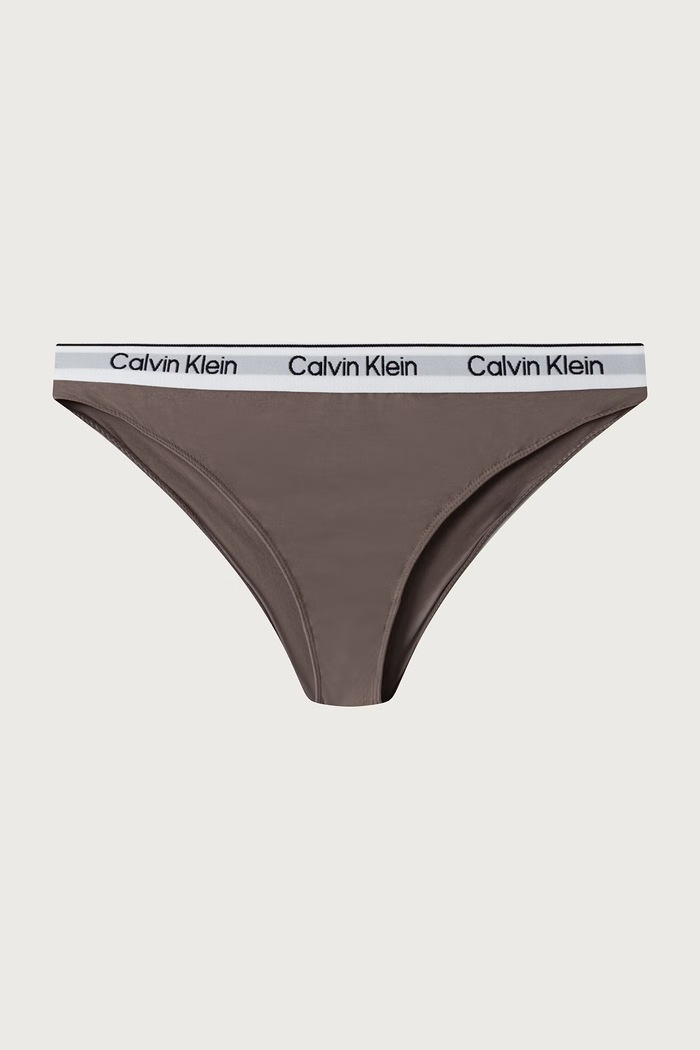 Calvin Klein Underwear Nohavičky detské bavlnené s elastanom 2-pak G80G800726.9BY2 fialová AW26