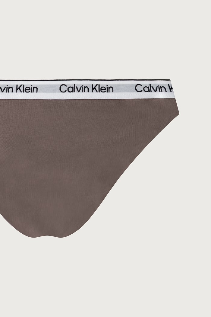 Nohavičky detské bavlnené s elastanom 2-pak Calvin Klein Underwear G80G800726.9BY2 fialová