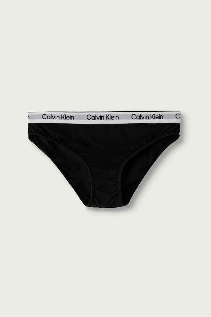 Dziewczynka Calvin Klein Underwear figi dziecięce bawełniane z elastanem 2-pack G80G800726.9BY2 bordowy
