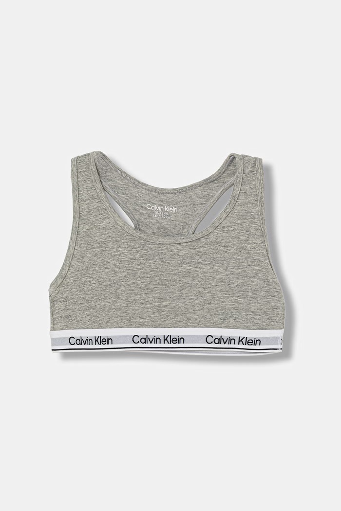 Fete Calvin Klein Underwear sutien pentru copii, din bumbac cu elastan pachet de 2 G80G800742.9BY2 roz