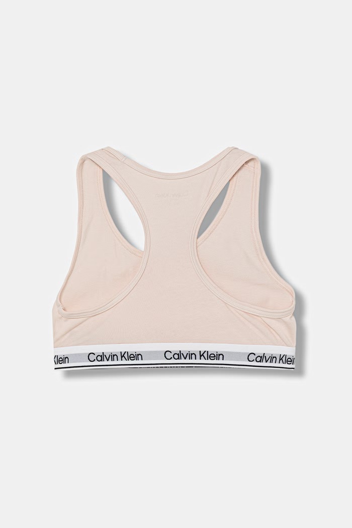 Calvin Klein Underwear sutien pentru copii, din bumbac cu elastan pachet de 2 roz G80G800742.9BY2