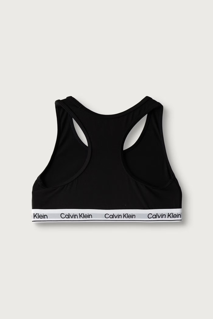 Podprsenka detská bavlnená s elastanom 2-pak Calvin Klein Underwear burgundské G80G800742.9BY2