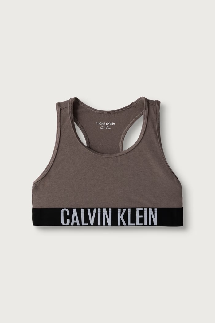 Calvin Klein Underwear Podprsenka detská bavlnená s elastanom 2-pak G80G800744.9BY2 fialová AW26