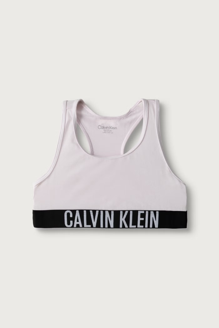 Dievča Calvin Klein Underwear Podprsenka detská bavlnená s elastanom 2-pak G80G800744.9BY2 fialová