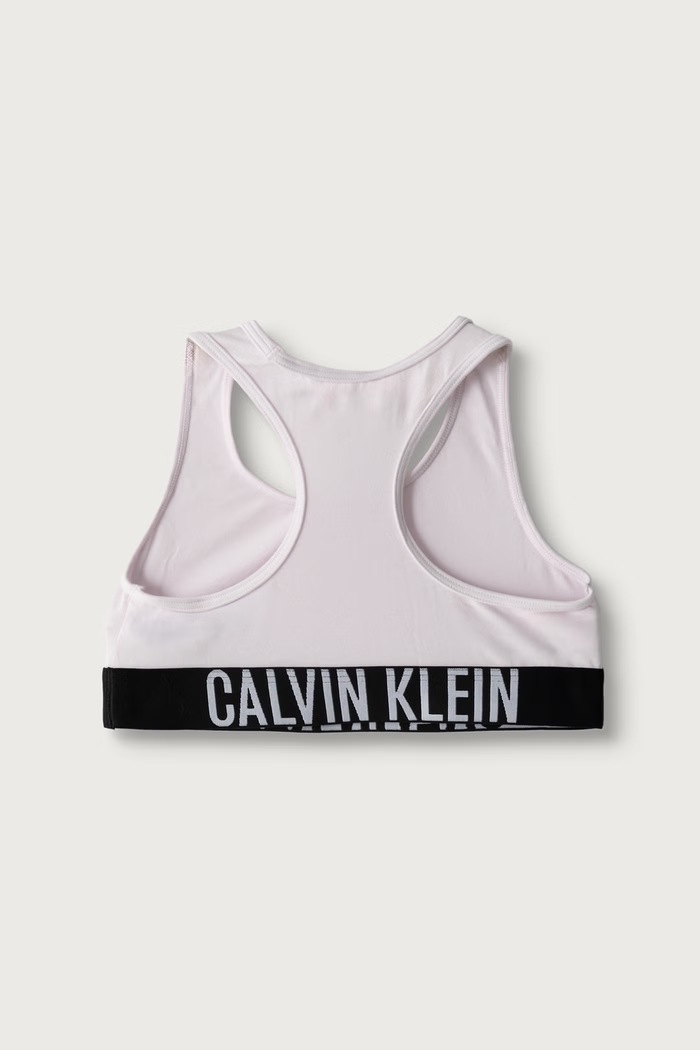 Podprsenka detská bavlnená s elastanom 2-pak Calvin Klein Underwear fialová G80G800744.9BY2
