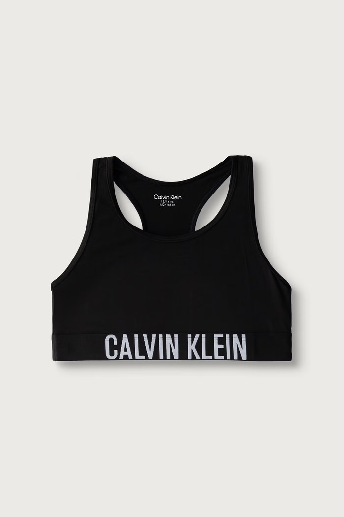 Dievča Calvin Klein Underwear Podprsenka detská bavlnená s elastanom 2-pak G80G800744.9BY2 oranžová