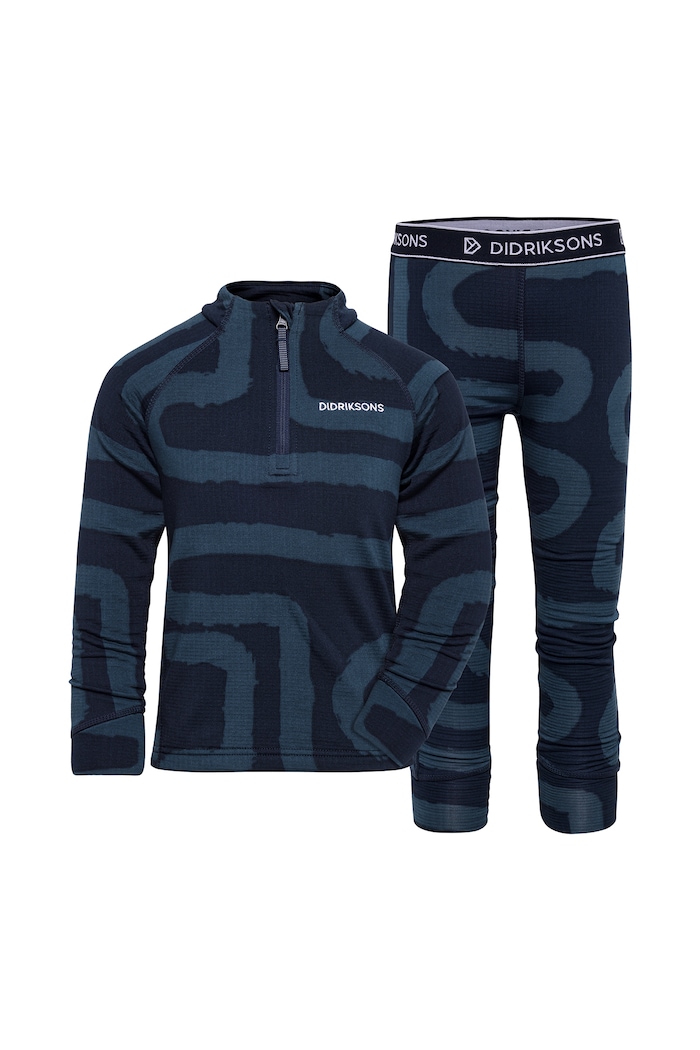 Didriksons Комплект термобельо за деца JADIS KIDS PR SET 5 506315 тъмносин AW26