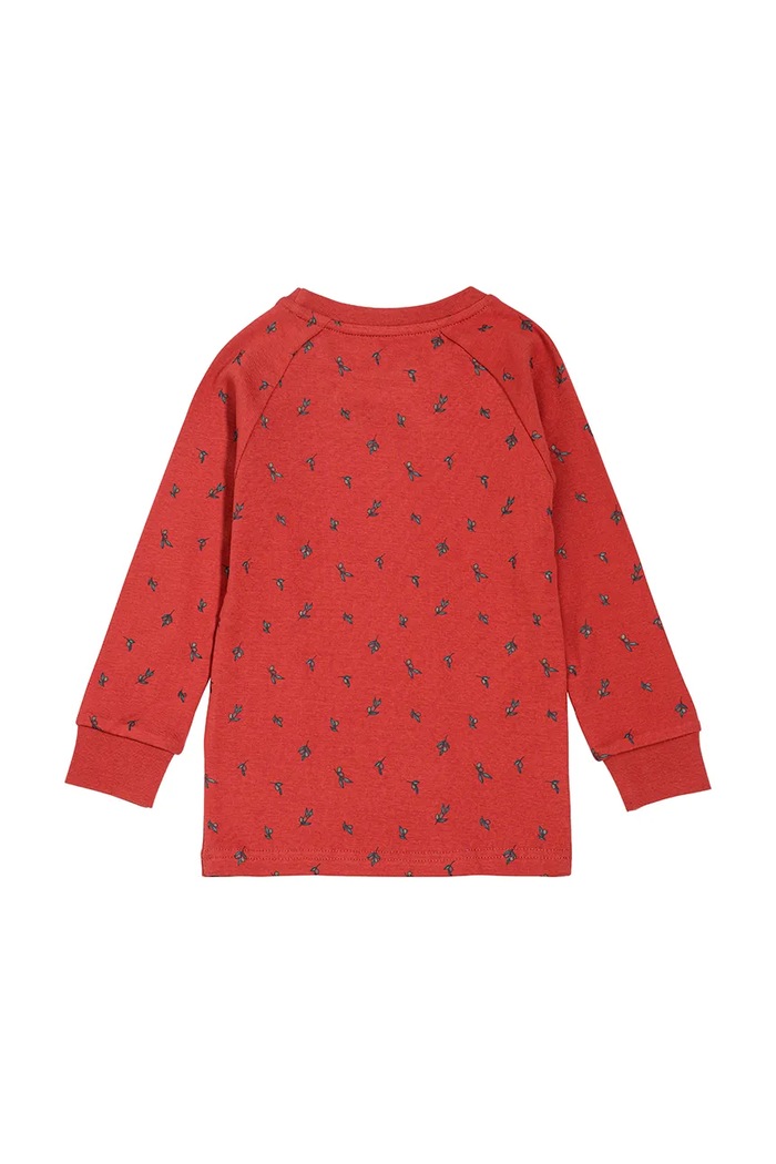 Chłopiec Viking Kids Piżama dwuczęściowa dziecięca z bawełną x Kenza 50.26760 czerwony