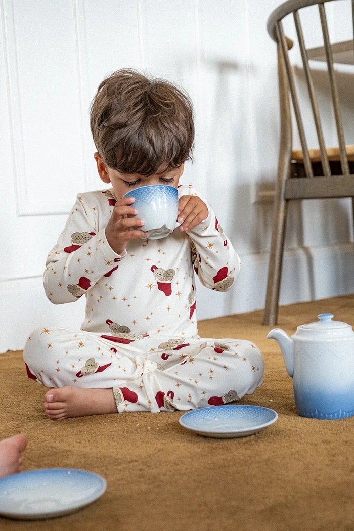 Dječaci That's mine Dvodijelna pidžama za djecu s pamukom Emilio homewear set 0819. bež