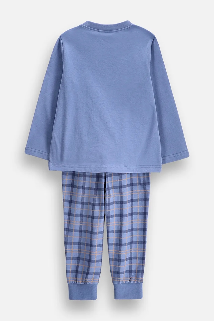 Coccodrillo Piżama dwuczęściowa dziecięca bawełniana ZC6448111PJS niebieski AW26
